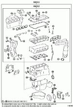 ENGINE OVERHAUL GASKET KIT 1